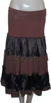 Pollera de chifon